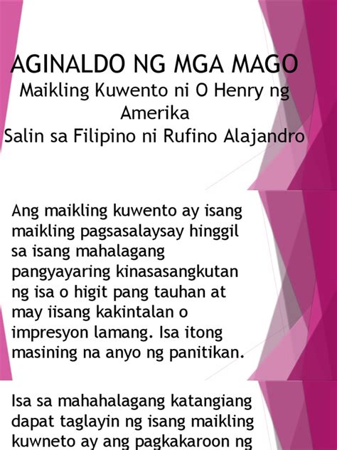 ang biik na regalo sa tauhan ay nagmula sa|Aginaldo Ng Mga Mago – Buod At Mga Tauhan Ng .